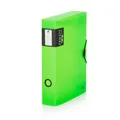 Pudełko PP z gumką A4 maxi 60 Opaline Frosty green
